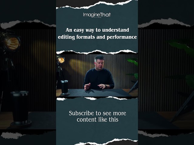 An Easy Way to Understand editing formats and performance