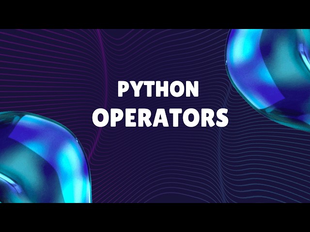 Python Operators