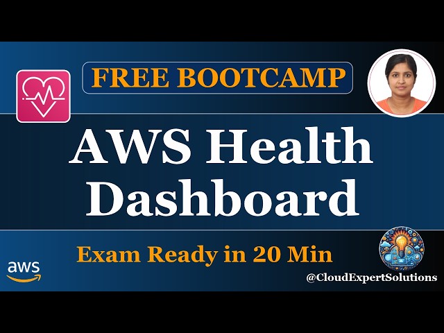AWS Health Dashboard Deep Dive | Service Health, EventBridge Integration | SAA-C03 & CLF-C02