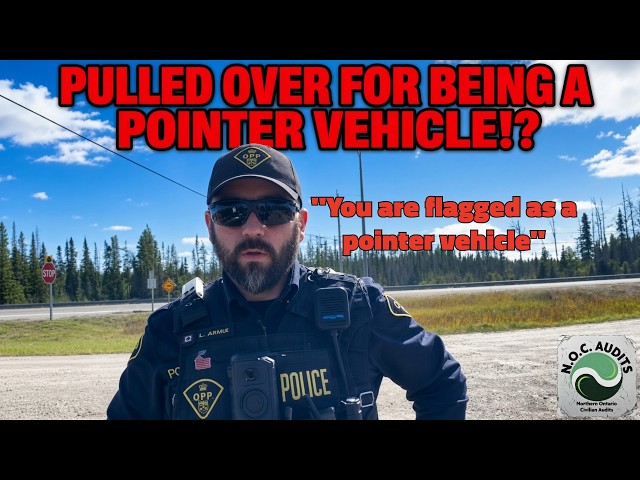 Pulled Over For Being A Pointer Vehicle!?