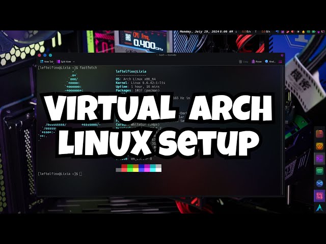 How to install Arch Linux: A step-by-step video tutorial