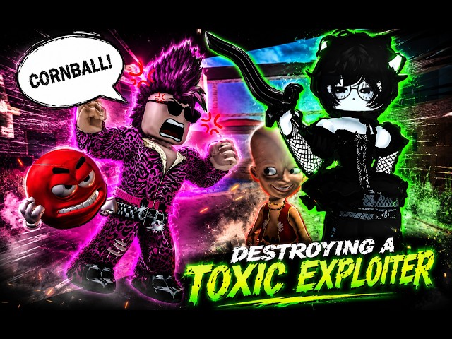 Destroying A TOXIC EXPLOITER in MM2 | Roblox 🍿