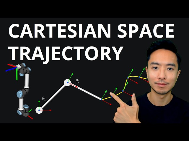 Robotics Cartesian Space Trajectory (LERP & SLERP Interpolation for Smooth Linear and Orientation)