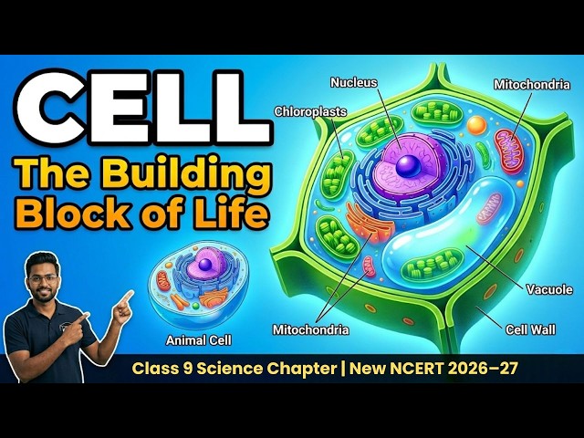 Chapter 2: Cells: The Building Block of Life | Science Class 9 Exploration | NCERT Explainer