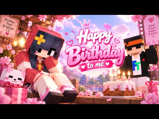 HAPPY BIRTHDAY TO ME !! | #shorts #minecraft #viral