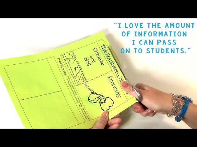 Social Studies Interactive Notebooks in Middle School