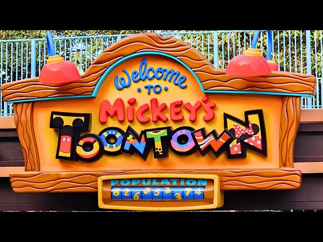 Mickey's Toon Town - 2026 FULL Tour & Ride POVs | 4K 60FPS