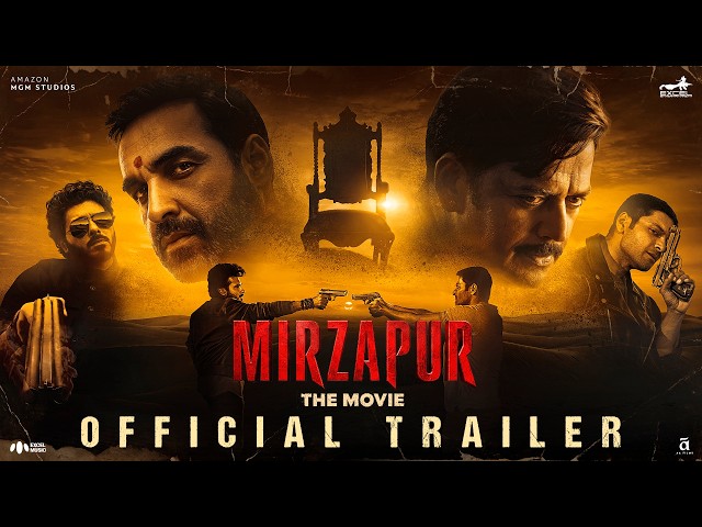 Mirzapur The Movie | Official Hindi Trailer |Ali Fazal |  Pankaj Tripathi | Divyenndu | 4th Sept