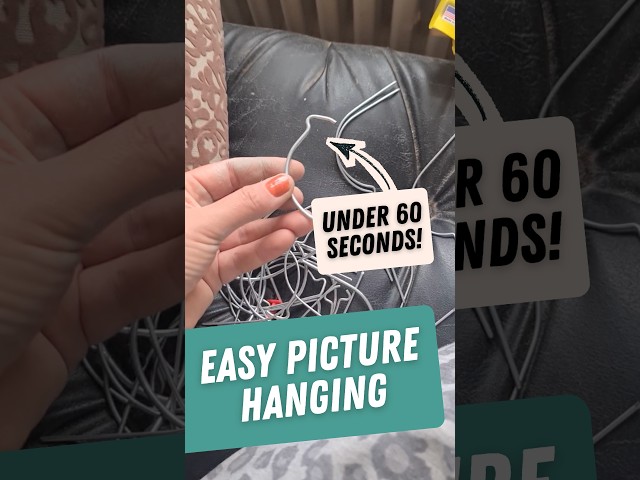 I’ve been hanging pictures wrong this whole time 🤦‍♀️