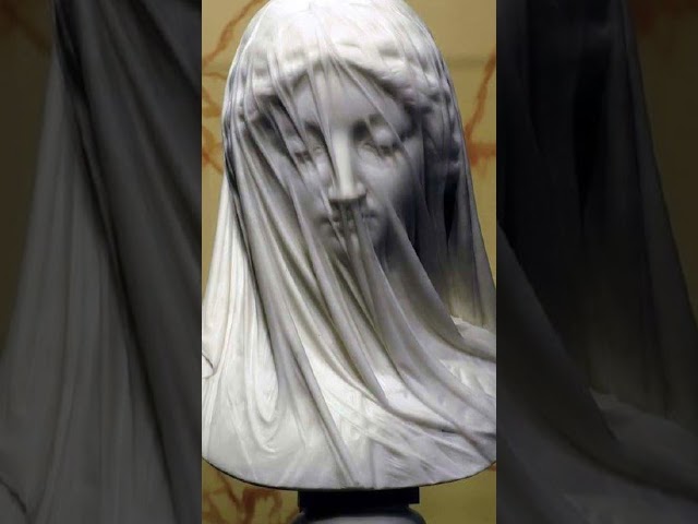 Transparent veil of marble, how did sculptors from the past create such masterpieces?#history #facts