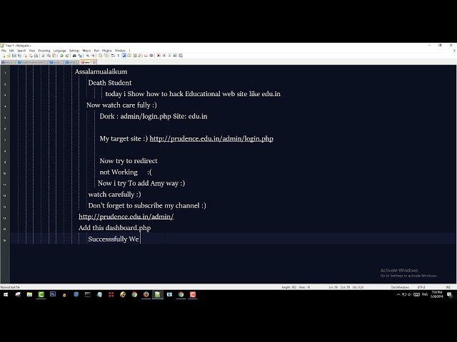 How Hackers Hack Education Websites | Ethical Hacking Tutorial | @Hackin2 @hackinseconds