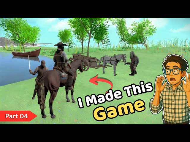 I Made a Game Inspired by RDR 2 and Add Water and Boat⛵ | Game Development in Hindi | Game Devlog 04