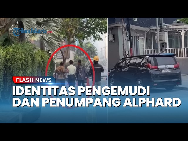 Identities of Alphard Driver and Passengers Revealed: Turns Out They Are West Java Police Officers
