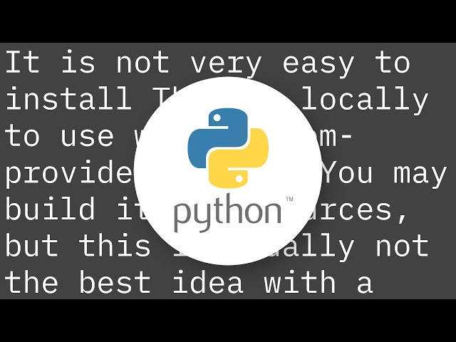 Install tkinter for Python