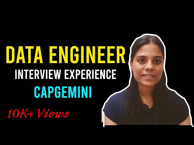 Data Engineer Interview Experience with Capgemini