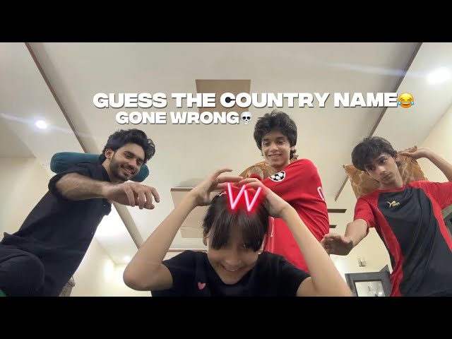 Guess the Country Name gone wrong😂| Challenge | Vlog | ibi Sheikh