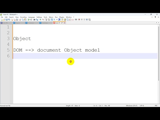 JavaScript DOM Introduction and 5 Important Selectors (Part 22)