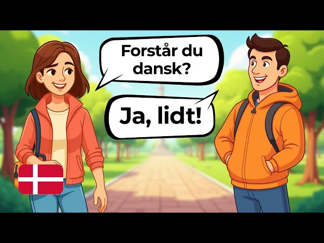 Learn Danish with Conversations | Basic Questions & Answers (with subtitles)