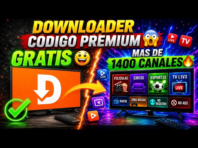 BEST DOWNLOADER CODE EVER ✅ Works for FREE on Smart TV, TV Box, Google TV, and Fire TV