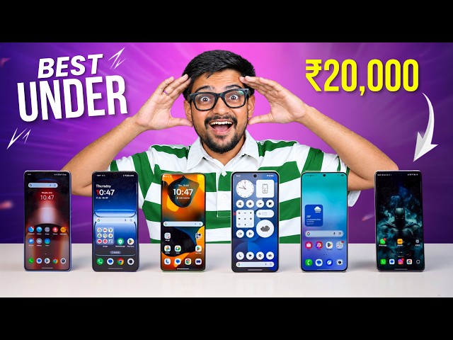 Top 5 Best Phones Under ₹20000 | Best Phone Amazon & Flipkart Sale 2026