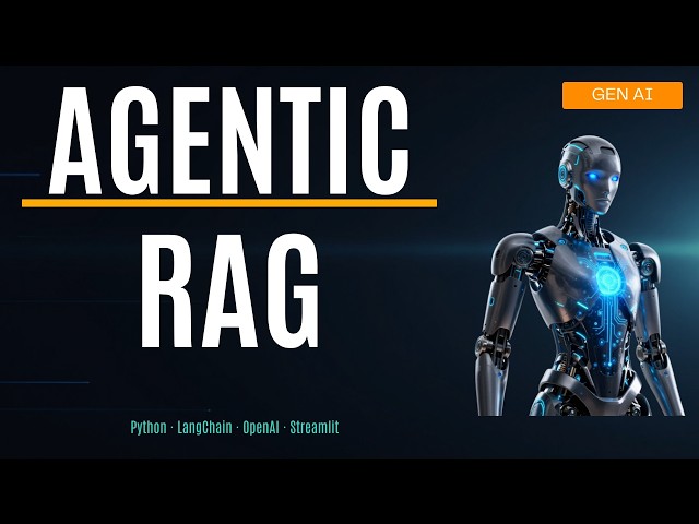 Agentic RAG Explained in Tamil | Build an AI Chatbot with LangChain & Python (Full Project)