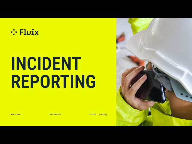 Incident Reporting Software Demo from Fluix