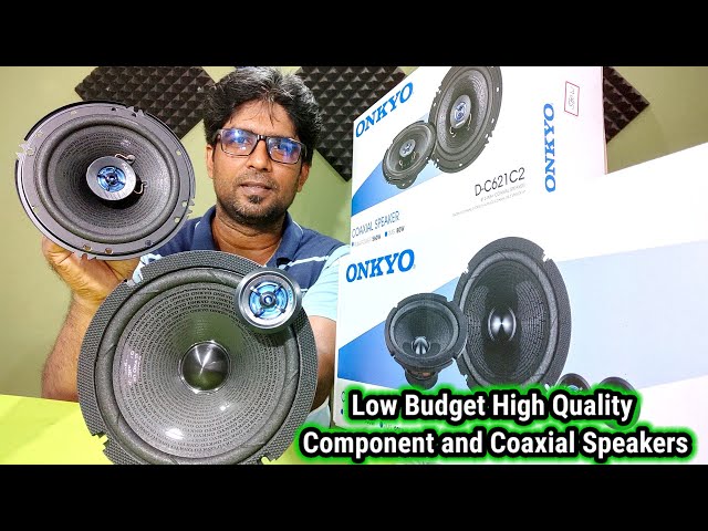 Onkyo Budget-Friendly, High-Quality Component and Coaxial Speakers #onkyo