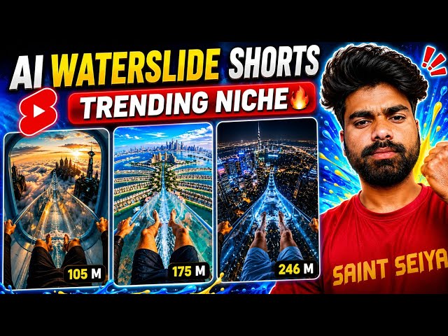 Ai waterside shorts video kaise banaye? How to make ai waterside shorts ! Full course 