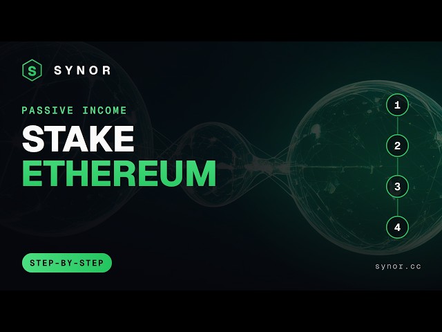 How to Stake Ethereum for Passive Income (2026) | Synor Crypto