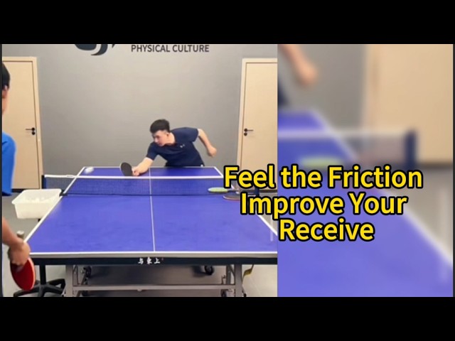 Improving the Feel for Friction Contact Is Just as Important for Serve Receive