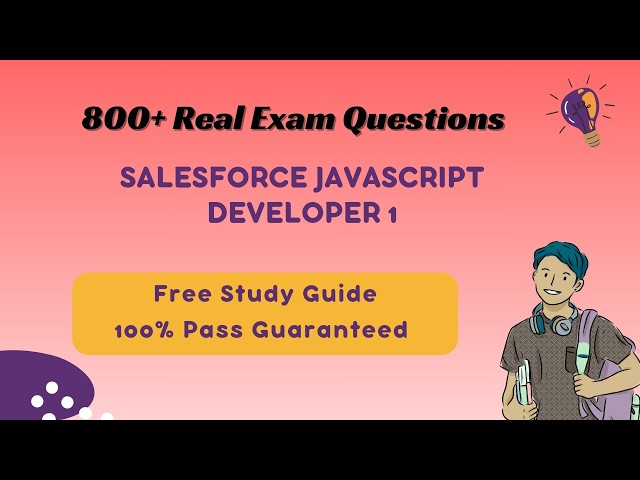 Salesforce Javascript Developer 1 Practice Exam Tests 2026 (PDF)