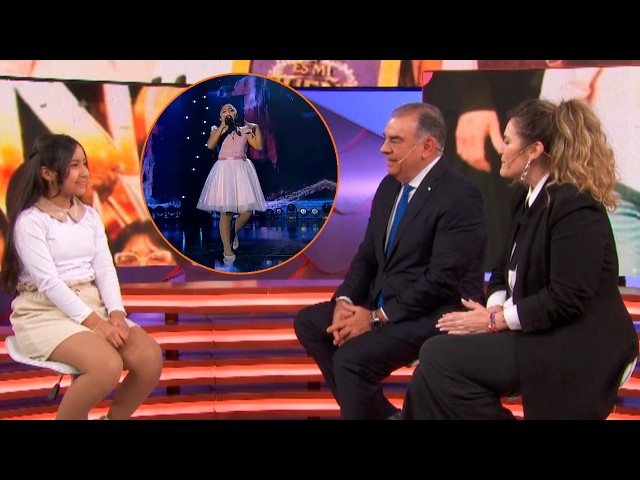 Margarita Ponce, the winner of Es mi Sueño who won over the judges with her powerful voice