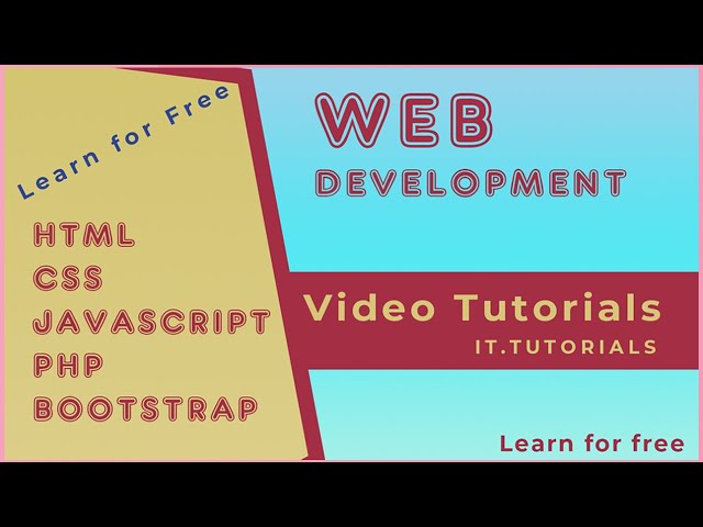 Web Development Tutorial | HTML5, Ordered List