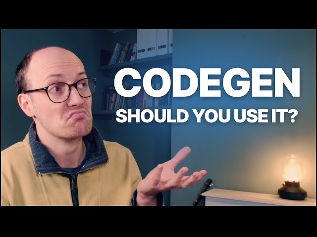 Codegen: The good, the bad and the ugly
