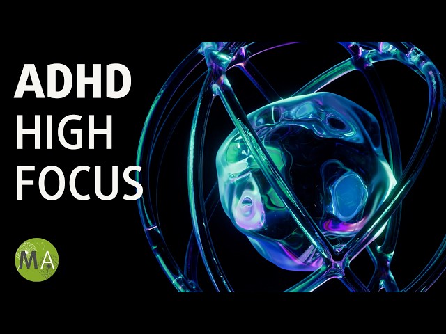 Smooth Beats for ADHD Brains | Dub Techno | ADHD High Focus Support
