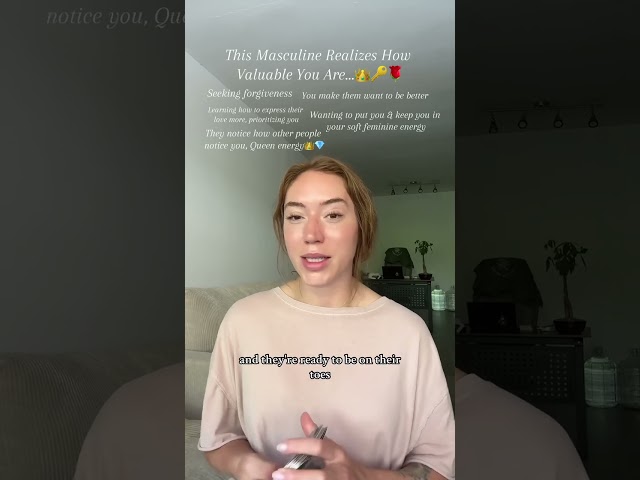 This masculine realizes how valuable you are 👑🔑✨… Channeled Angel Message