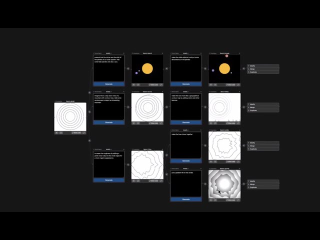Spellburst: A Node-based Interface for Exploratory Creative Coding with Natural Language Prompts