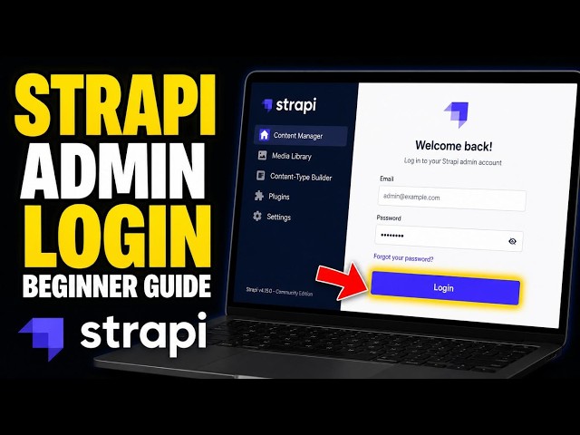How to authenticate with Strapi admin panel for authenticated UI workflows - Beginner Guide