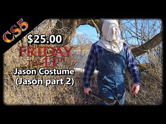 $25.00 Jason part 2 Costume Tutorial | CS5's Cost Cut Costume Tutorials | Friday the 13th