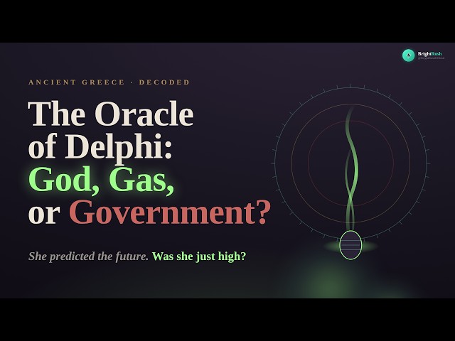 The Oracle of Delphi: God, Gas, or Government?
