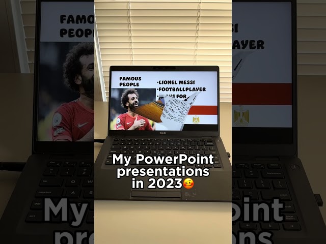 INSANE PowerPoint transformation🤩🤯 #powerpoint #students #photoshop