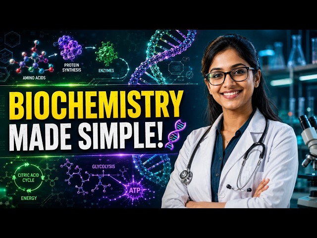 Master Biochemistry Easily! 🧬 | SSIMS Medical Coaching | Logic Behind Pathways #biochemistry