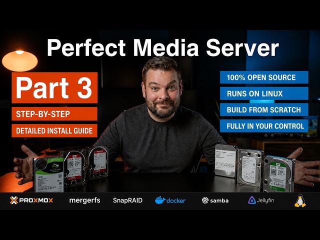 Perfect Media Server Part 3 | How to build a self-hosted media server