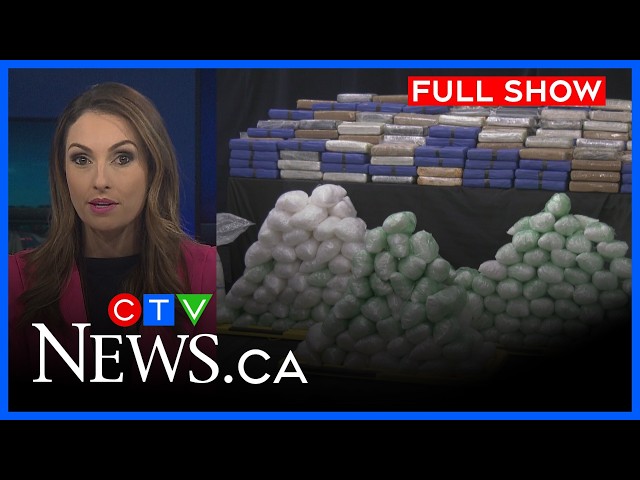 Police make $139 million drug seizure | CTV News Windsor at 6, Thurs. July 23, 2026
