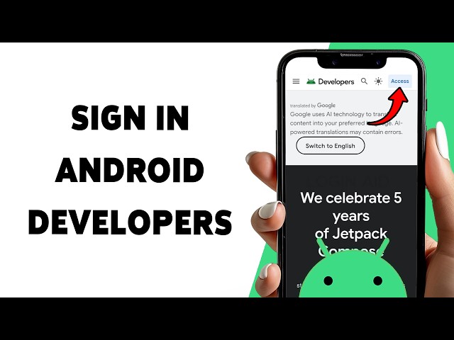 How To Sign In Android Developers | Access The Android Developer Website 2026