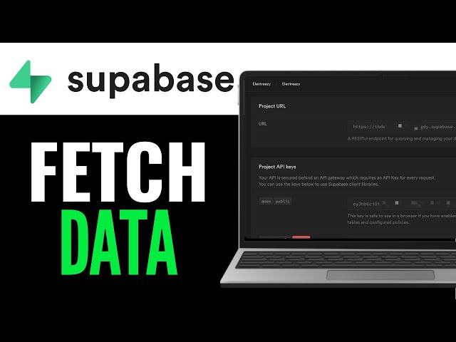 How to Fetch Data From Supabase 2025 (EASY GUIDE)