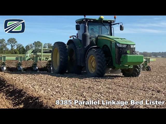 Orthman 8385 Parallel Linkage Bed Lister Video