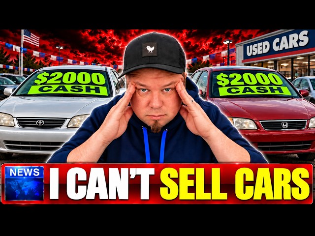 It’s SO BAD Right Now - I Can't Even Sell $2,000 Cars