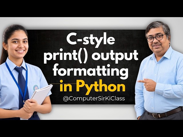 Python Print Formatting | Old-Style `%` (C Style) Formatting with Width & Precision