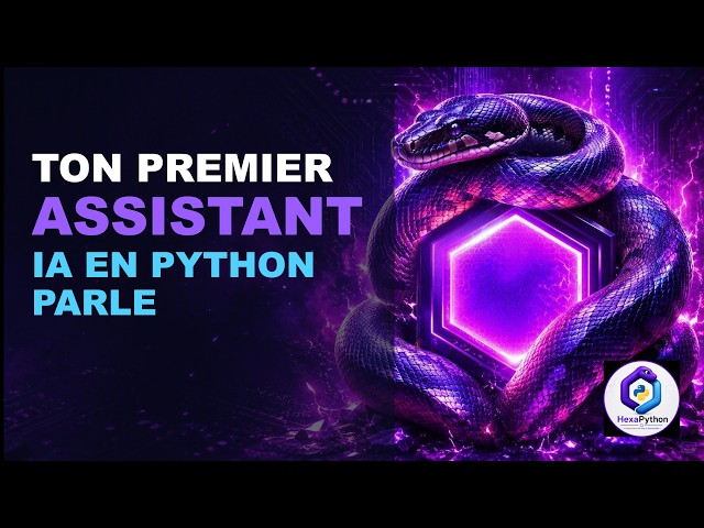 Ton assistant IA peut PARLER (4 lignes de code)